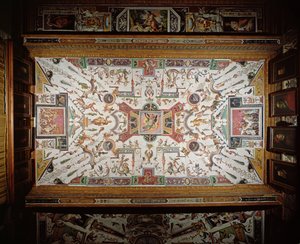Ceiling from the Vasari Corridor by Giorgio Vasari